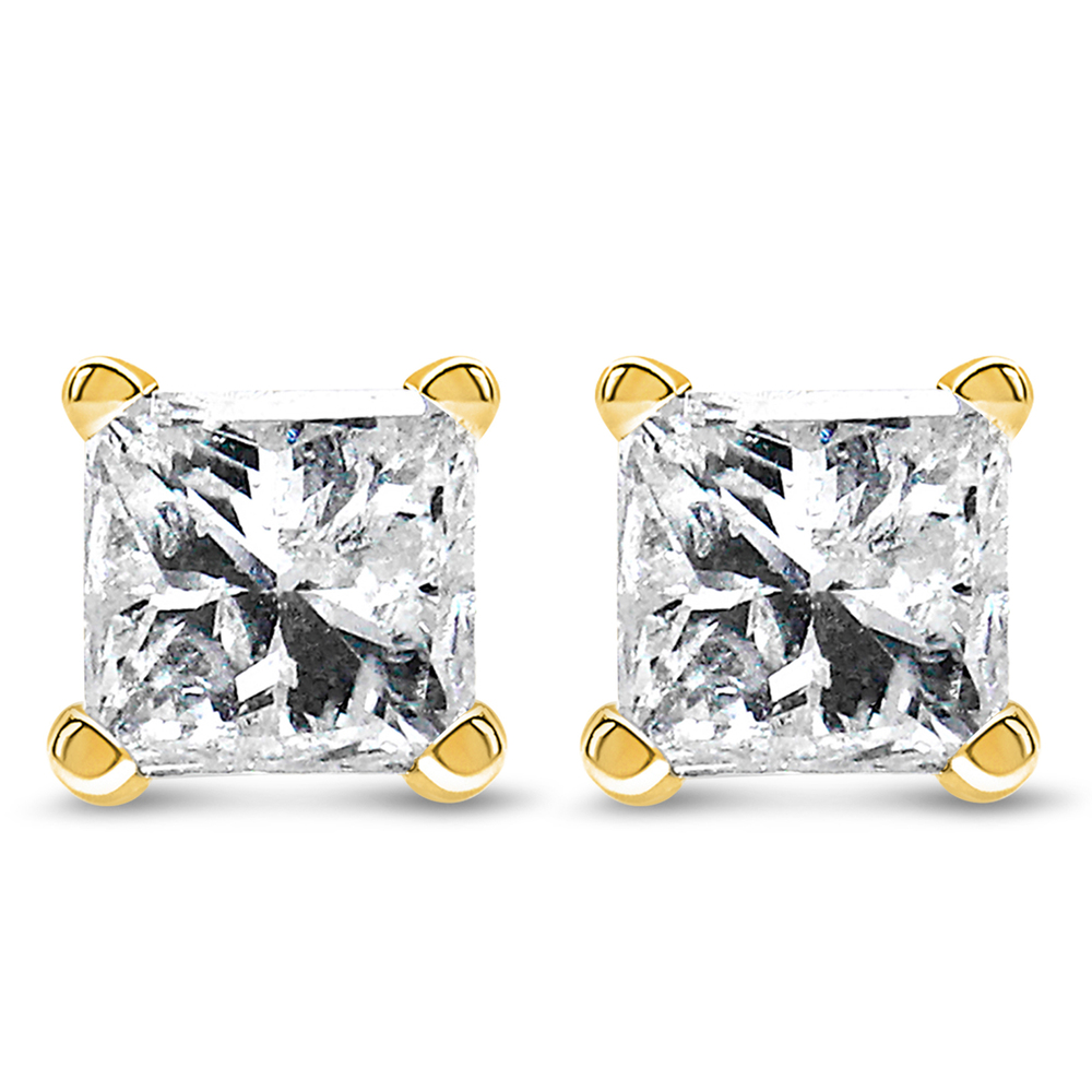 AGS Certified 14k Yellow Gold 1/4 Cttw